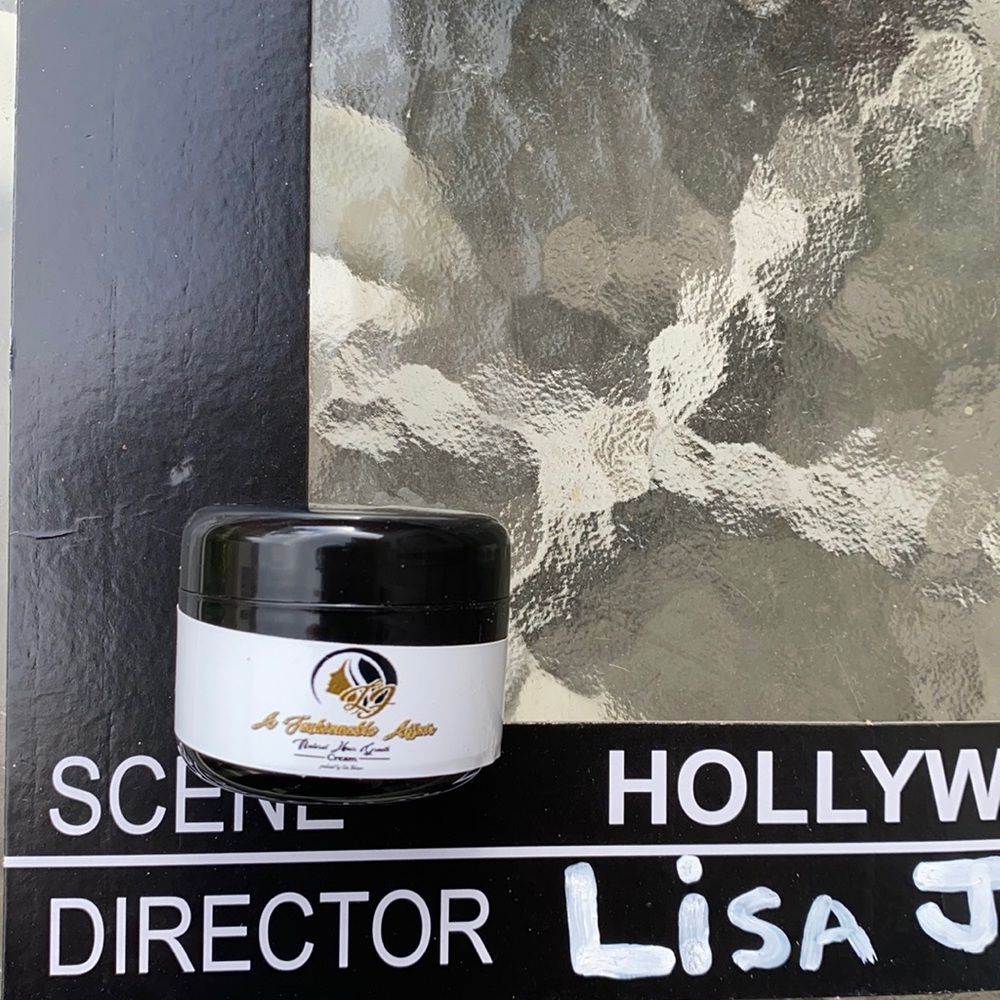 A Fashionable Affair Natural Hair Growth Cream by: Lisa Johnson 2 oz.